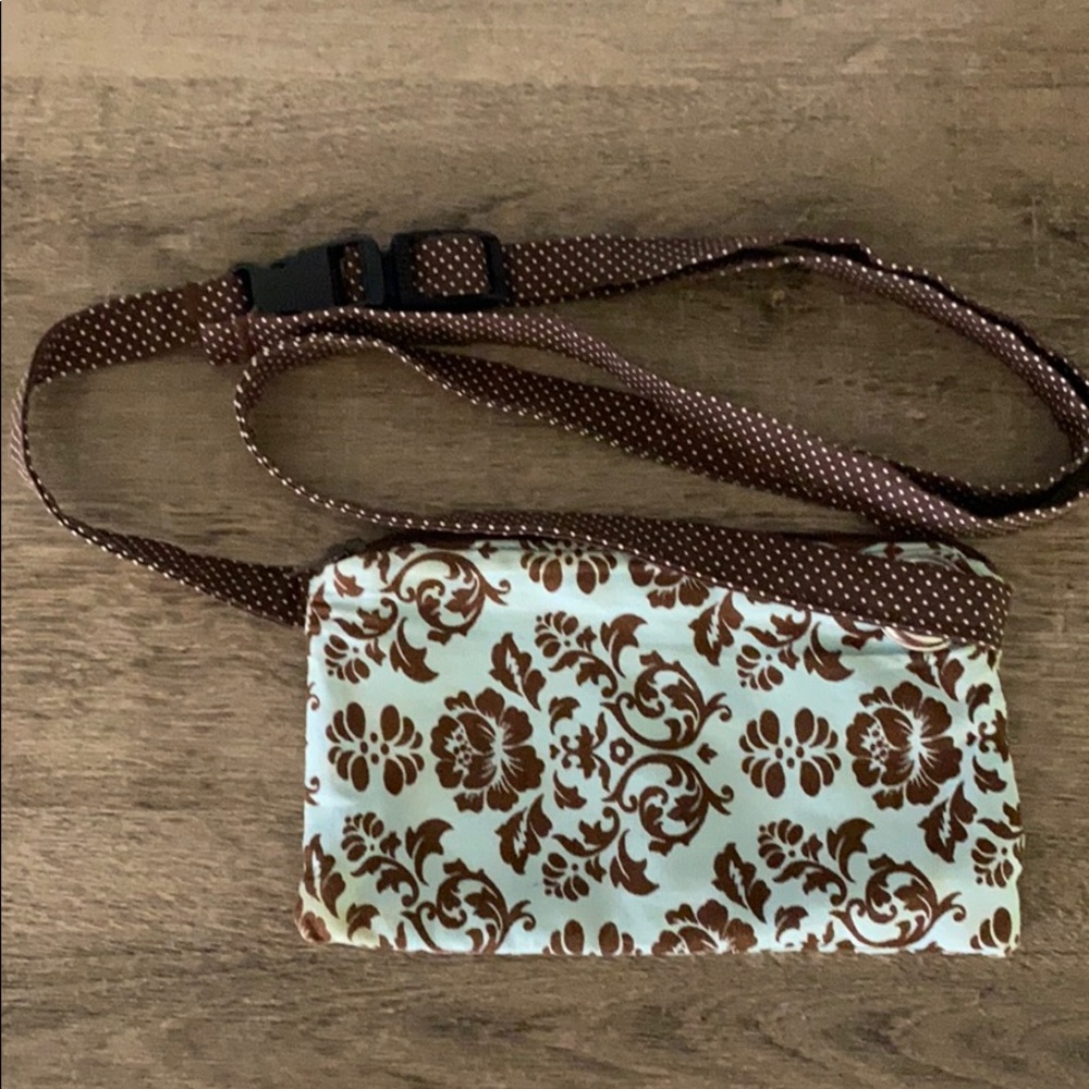 Small fanny pack phone carrier or crossbody